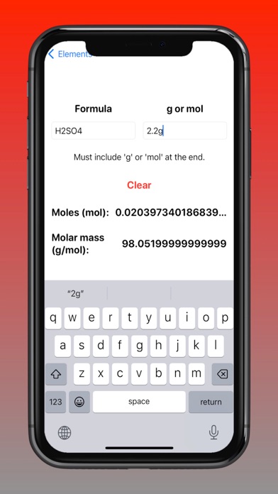 Gas Law Calc screenshot 1