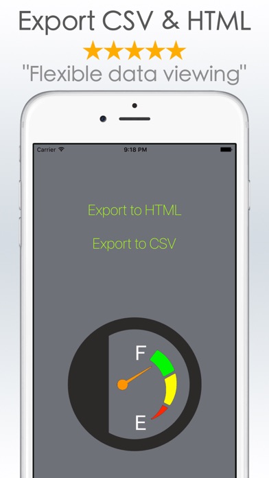 Gas Mileage Calculator and Log screenshot 3