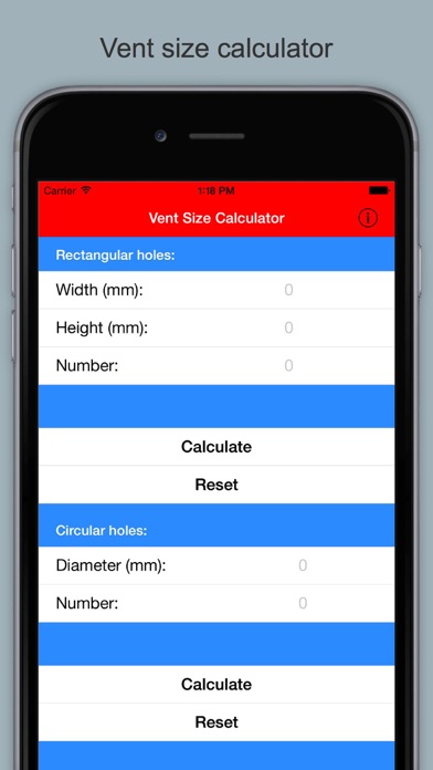 Gas Ventilation Calculator UK screenshot 1