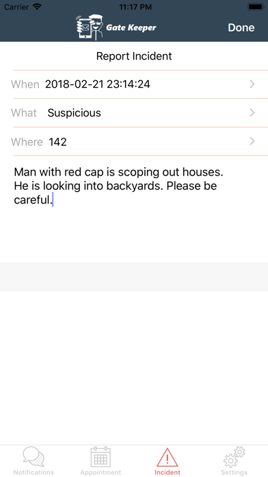 Gate Keeper Communicator screenshot 2