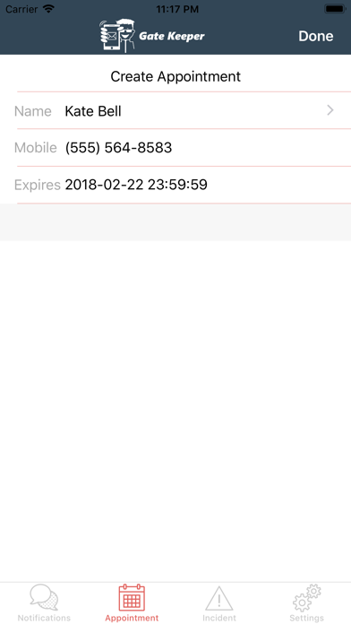 Gate Keeper Communicator screenshot 1