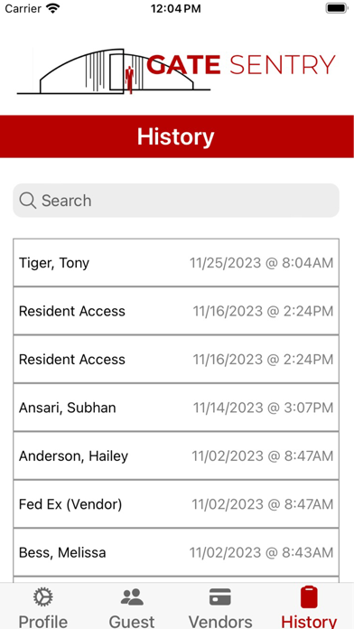 Gate Sentry screenshot 3