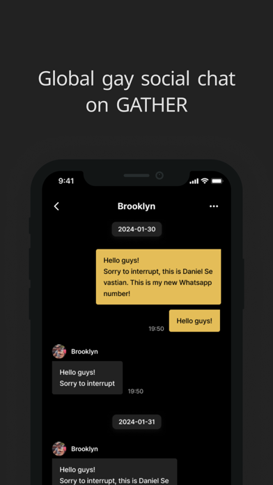 GATHER-gay gathering & dating screenshot 5