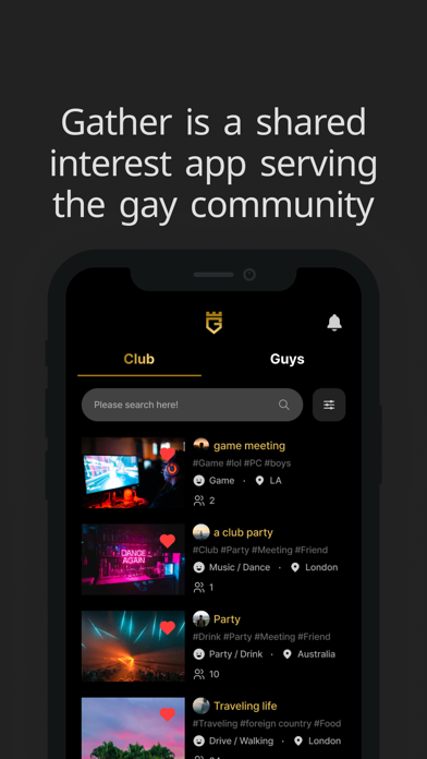 GATHER-gay gathering & dating screenshot 8