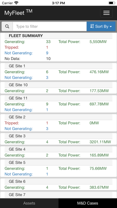 GE MyFleet screenshot 5