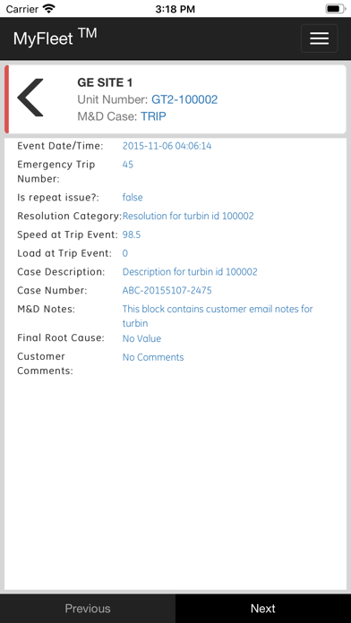 GE MyFleet screenshot 4