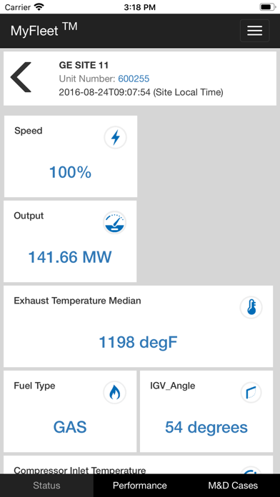 GE MyFleet screenshot 1