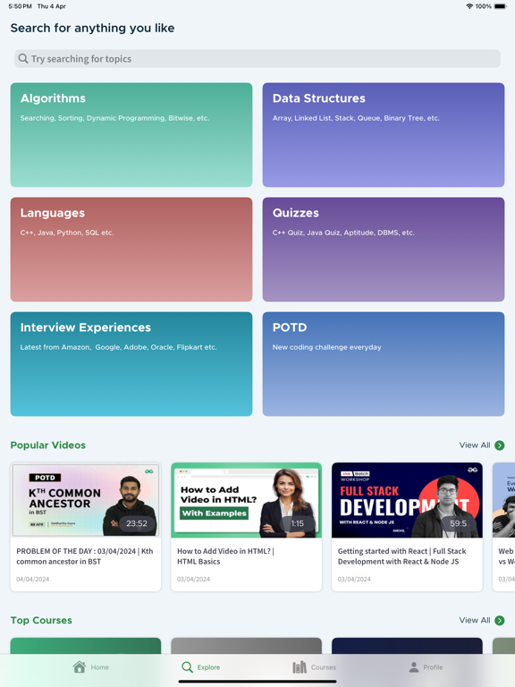 GeeksforGeeks - Learn Coding screenshot 8