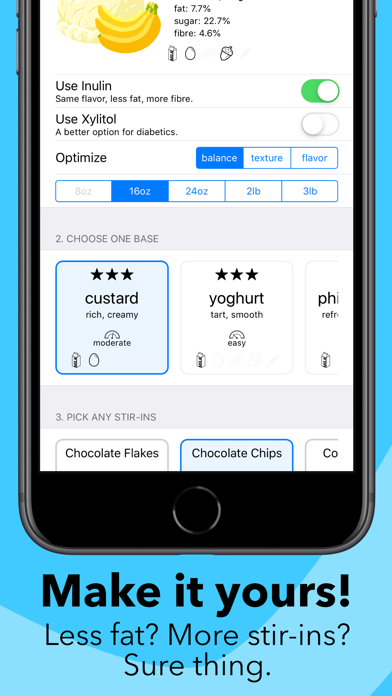 Gelato Ice Cream Recipes screenshot 2