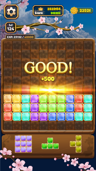 Gem Block Puzzle Game screenshot 2