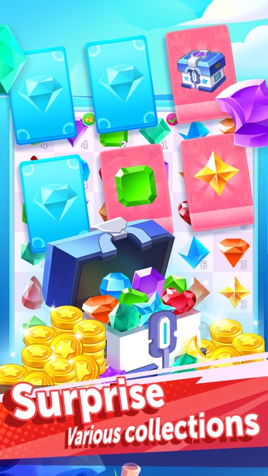 Gem Crush:Merge Master screenshot 1