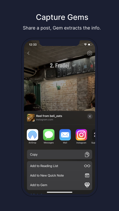 Gem - Digital Profile For AI screenshot 2