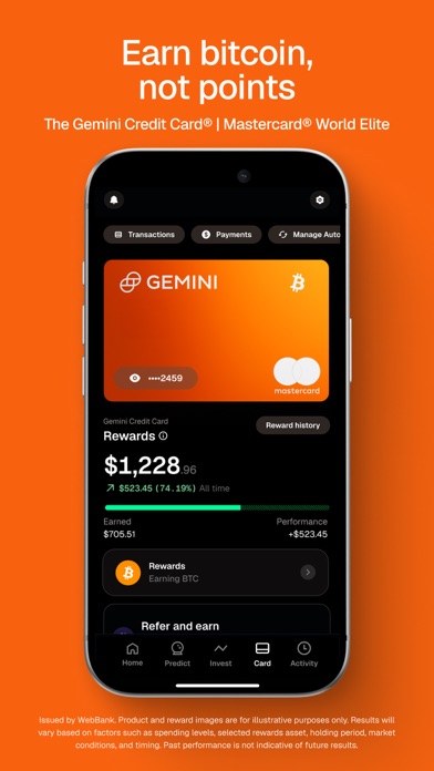 Gemini Markets & Credit Card screenshot 6