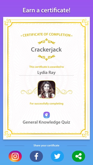 General Knowledge Quiz Game screenshot 1