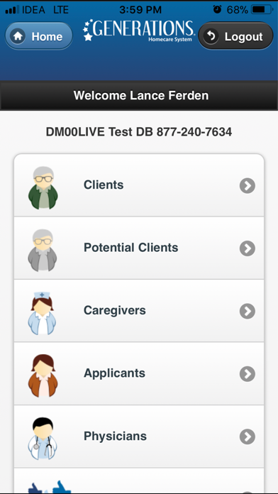 Generations Homecare System screenshot 4