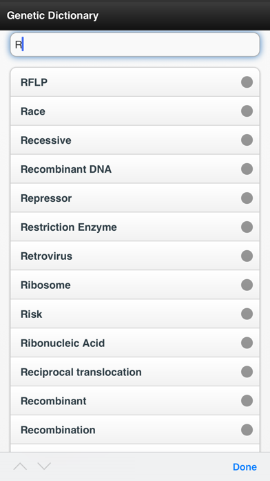 Genetics Dictionary Offline Free screenshot 4