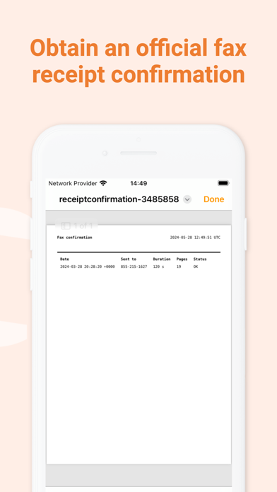 Genius Fax - Faxing app screenshot 2