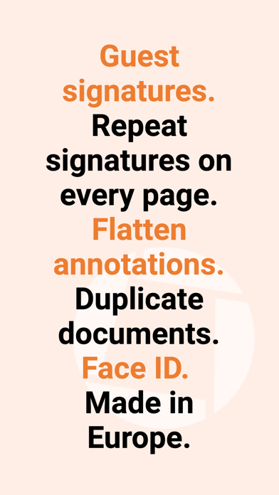 Genius Sign: PDF doc signature screenshot 1