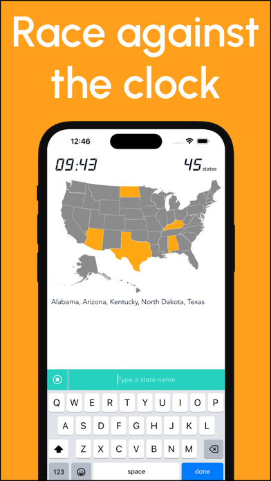 Geography Map Game 50 States screenshot 4