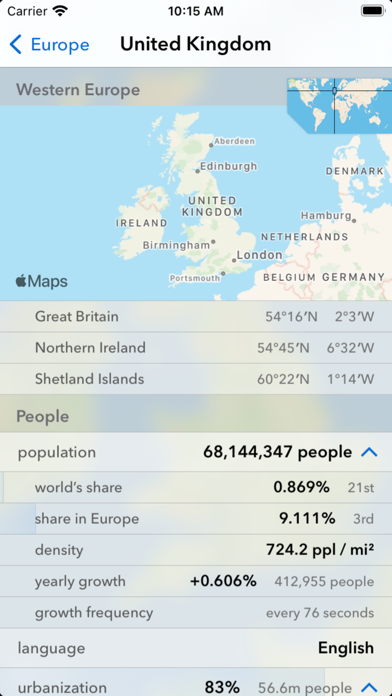 Geography of the World screenshot 5