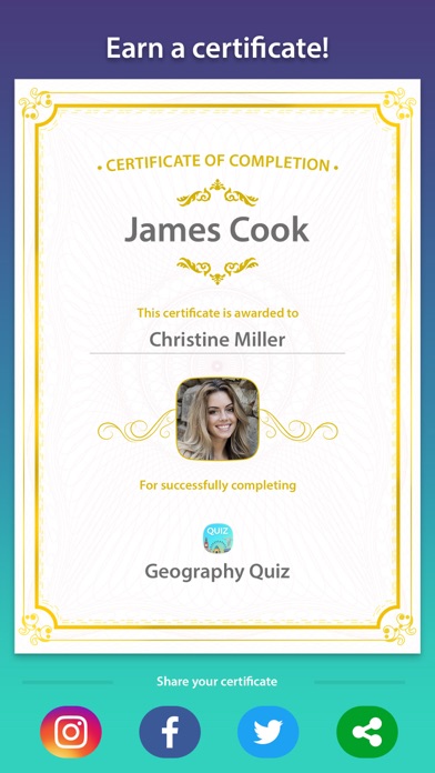 Geography Quiz Trivia screenshot 1