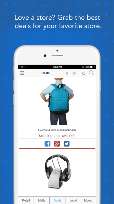 GeoQpons:Coupons App screenshot 1