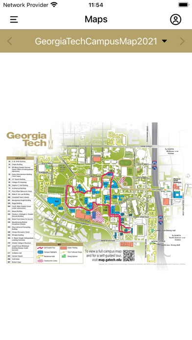 Georgia Tech Guidebook screenshot 1