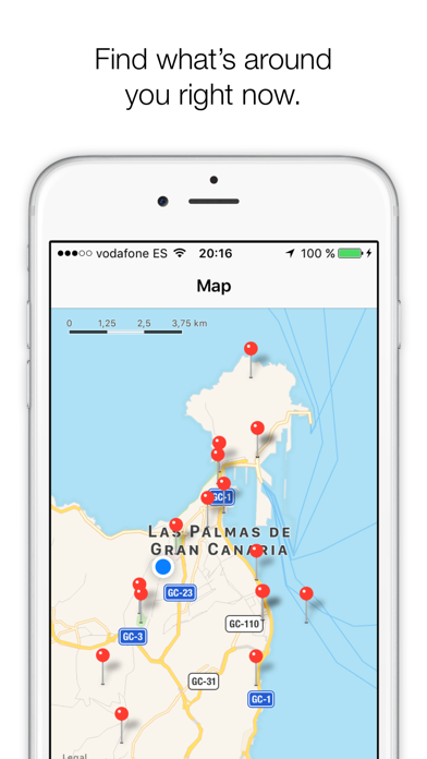GeoWiki - Explore places around you screenshot 1