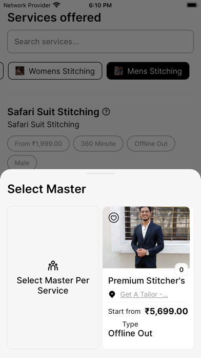 Get A Tailor screenshot 1