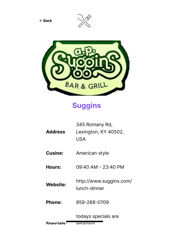 Get Today’s Specials screenshot 1