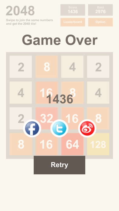 Get2048 screenshot 1