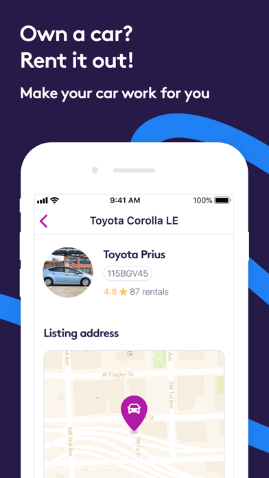 Getaround - car rental screenshot 1
