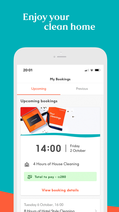 GetCleaner - Home Services screenshot 1