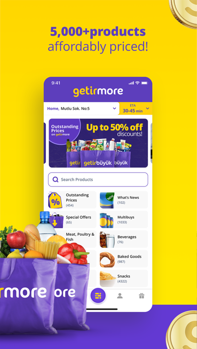 getir: groceries, food&beyond screenshot 6