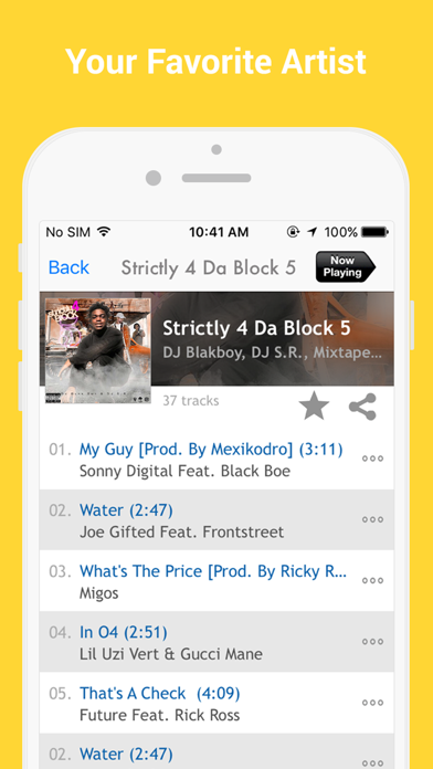 GetItLive - rap/hiphop livemixtapes & radio screenshot 2