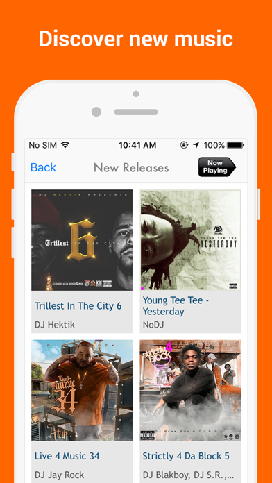 GetItLive - rap/hiphop livemixtapes & radio screenshot 3