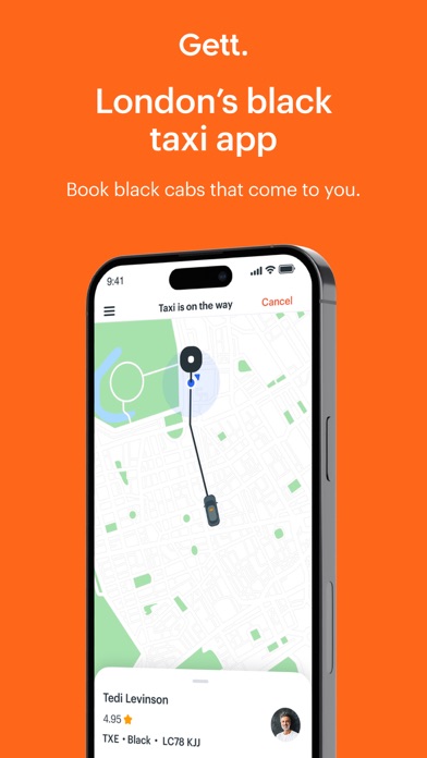 Gett: Book black taxis screenshot 6