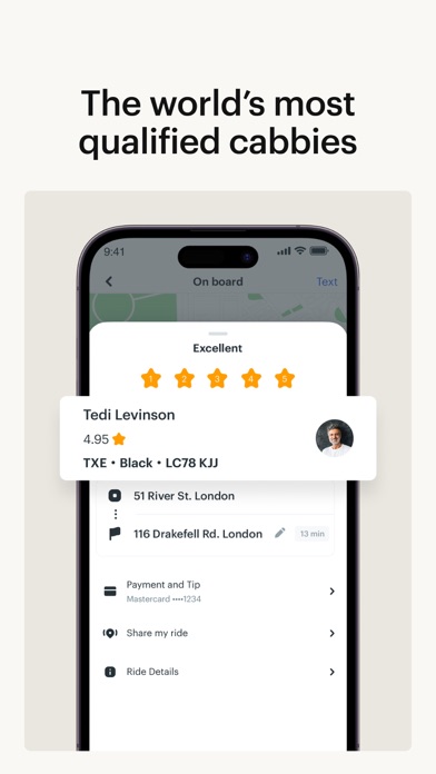 Gett: Book black taxis screenshot 4