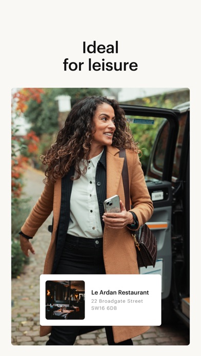 Gett: Book black taxis screenshot 2