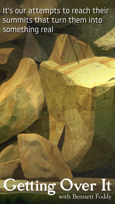 Getting Over It screenshot 1