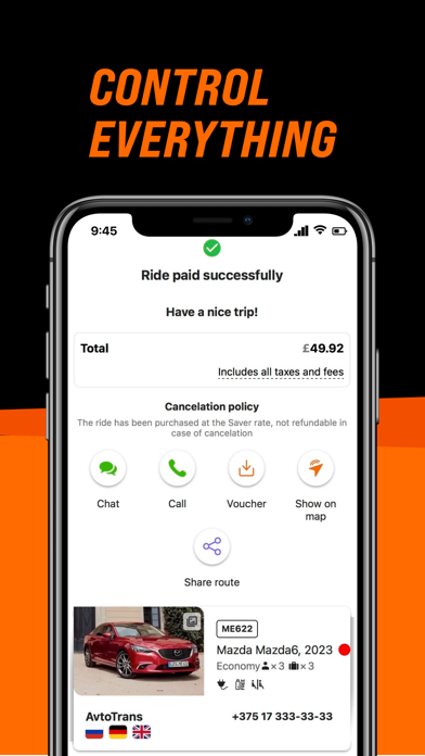 GetTransfer: Transfers & Rides screenshot 1