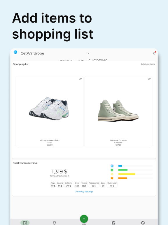 GetWardrobe Outfit Planner screenshot 5