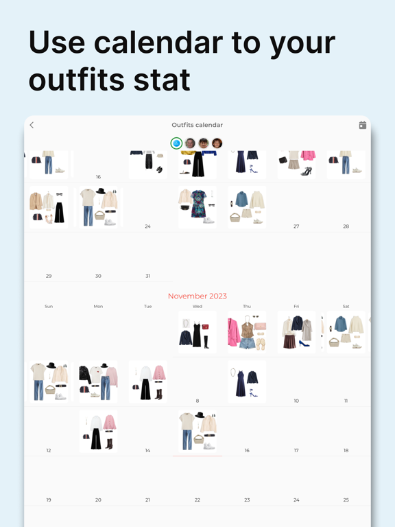 GetWardrobe Outfit Planner screenshot 4
