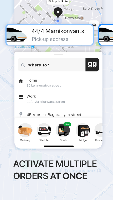 gg - Transportation Service screenshot 2