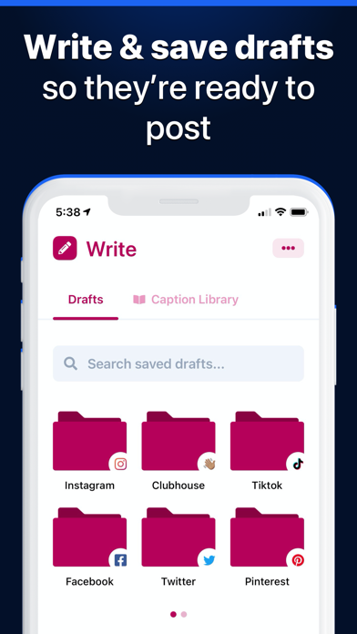 Ghost: Social Post Writer screenshot 2