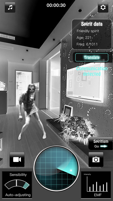 Ghost Surveyor-Scary Detector screenshot 2
