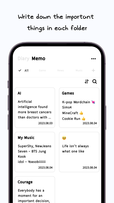 GhostDiary - Mood Daily Diary screenshot 1