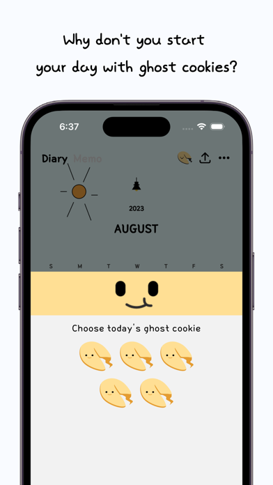 GhostDiary - Mood Daily Diary screenshot 2