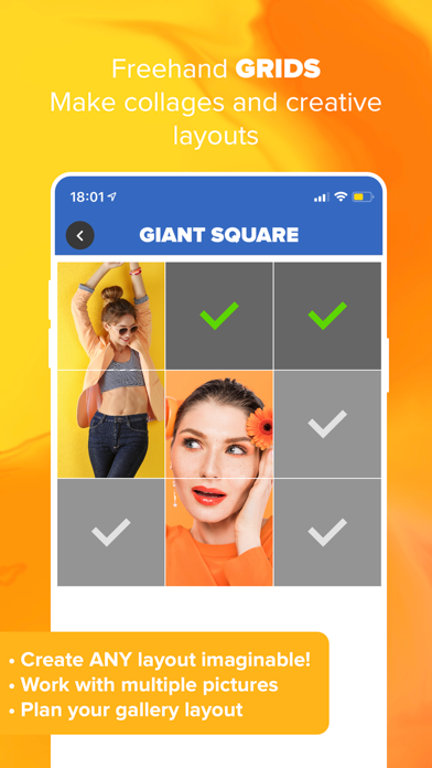 Giant Square: Grids & Collages screenshot 2