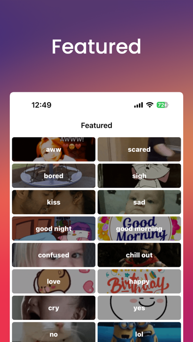 GIFFF - GIF Search & Viewer screenshot 2